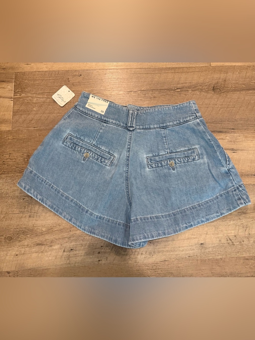 We The Free Marina Denim Trouser Short - Picture 2 of 2